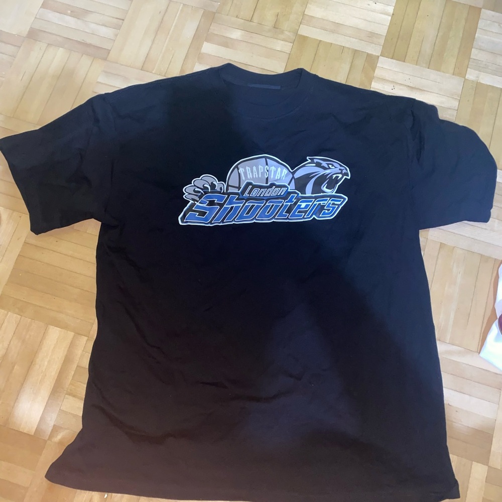 Black Trapstar Graphic T-Shirt